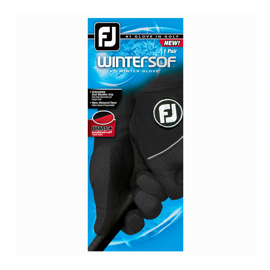 Картинка Перчатки мужские FJ WinterSof Pairs Blk от магазина Гольф Маркет - магазин товаров для гольфа