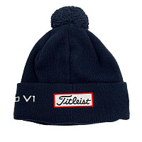 Картинка Шапка Titleist Tour Pom Pom Navy/White от магазина Гольф Маркет - магазин товаров для гольфа