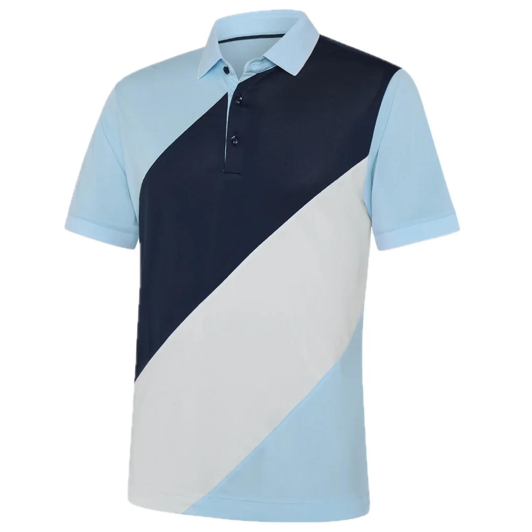 Картинка Поло GG Maggio Crystal Blue/Navy от магазина Гольф Маркет - магазин товаров для гольфа
