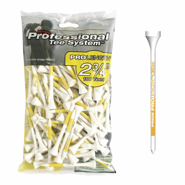 Картинка Ти 2-3/4" ShWht Bagged 100pc Pro Length от магазина Гольф Маркет - магазин товаров для гольфа