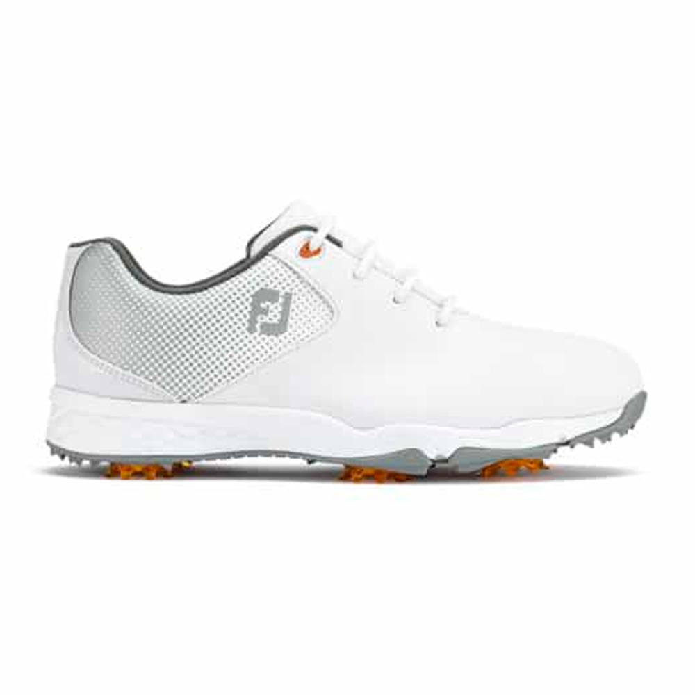 Картинка Ботинки Junior FJ White/Silver, белые 45027_32,5 (1) от магазина Гольф Маркет - магазин товаров для гольфа