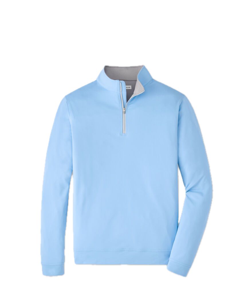 Картинка Пуловер Peter Millar Perth Blue от магазина Гольф Маркет - магазин товаров для гольфа