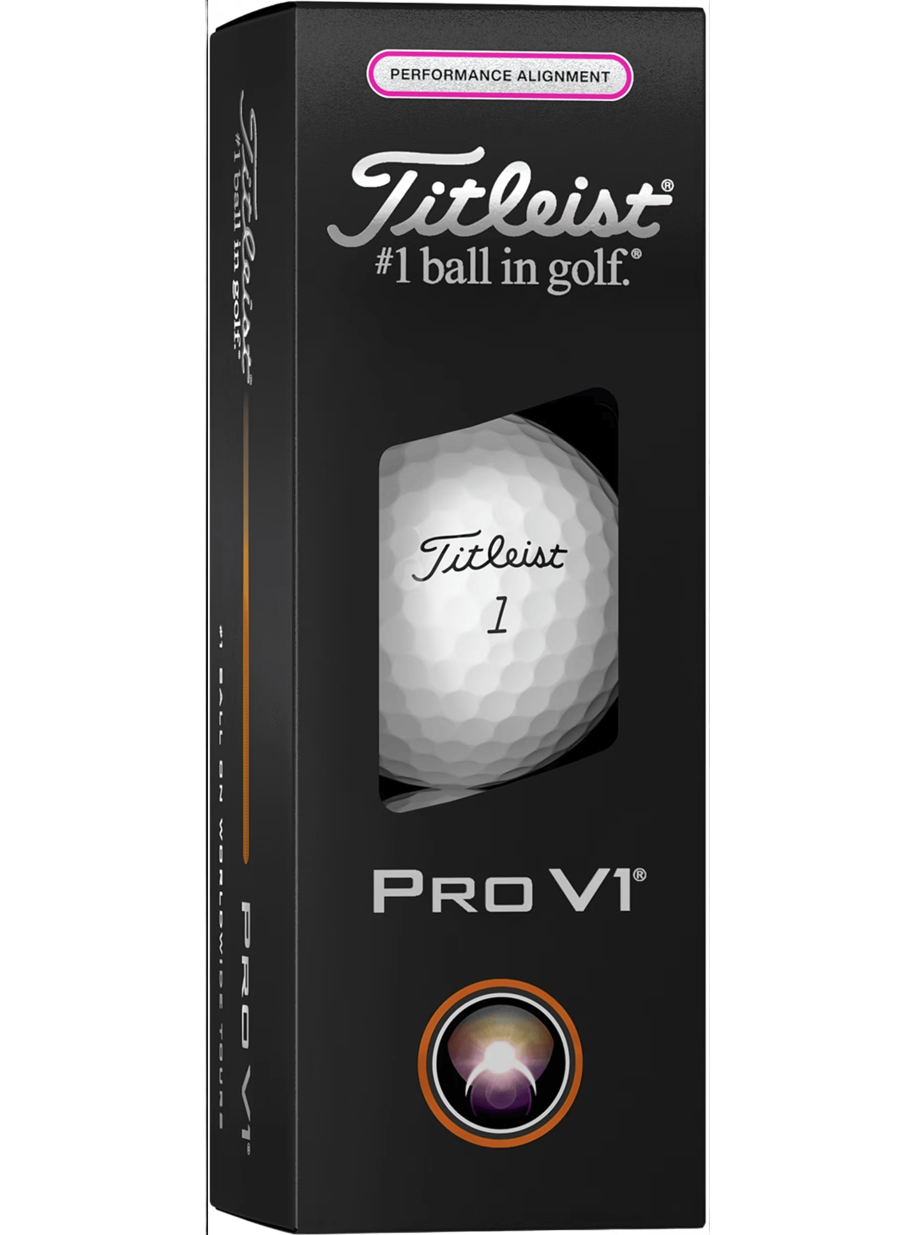 Картинка Мячи Titleist Pro V1 Align Pink 25' от магазина Гольф Маркет - магазин товаров для гольфа
