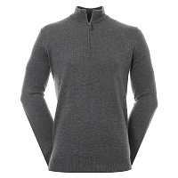 Картинка Пуловер FJ Wool Blend 1/2 Zip Heather Charcoal от магазина Гольф Маркет - магазин товаров для гольфа