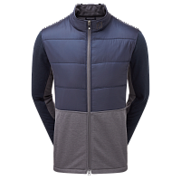 Картинка Куртка FJ Hybrid Insulated Navy/Charcoal от магазина Гольф Маркет - магазин товаров для гольфа