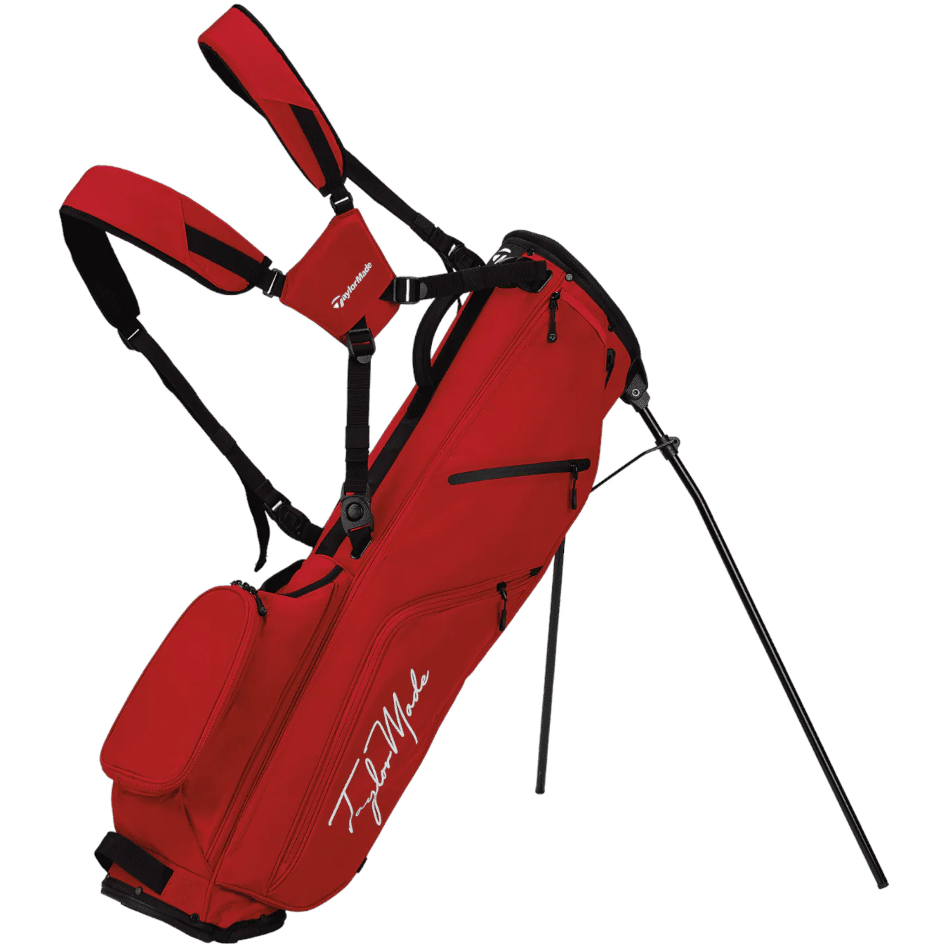 Картинка Бэг TaylorMade FlexTech Carry Stand Red от магазина Гольф Маркет - магазин товаров для гольфа