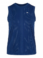 Картинка Поло женское JL Ela Sleeveless Mesh Midnight Blue от магазина Гольф Маркет - магазин товаров для гольфа