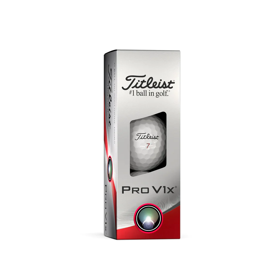 Картинка Мячи Titleist Pro V1x 23' (Белые) от магазина Гольф Маркет - магазин товаров для гольфа