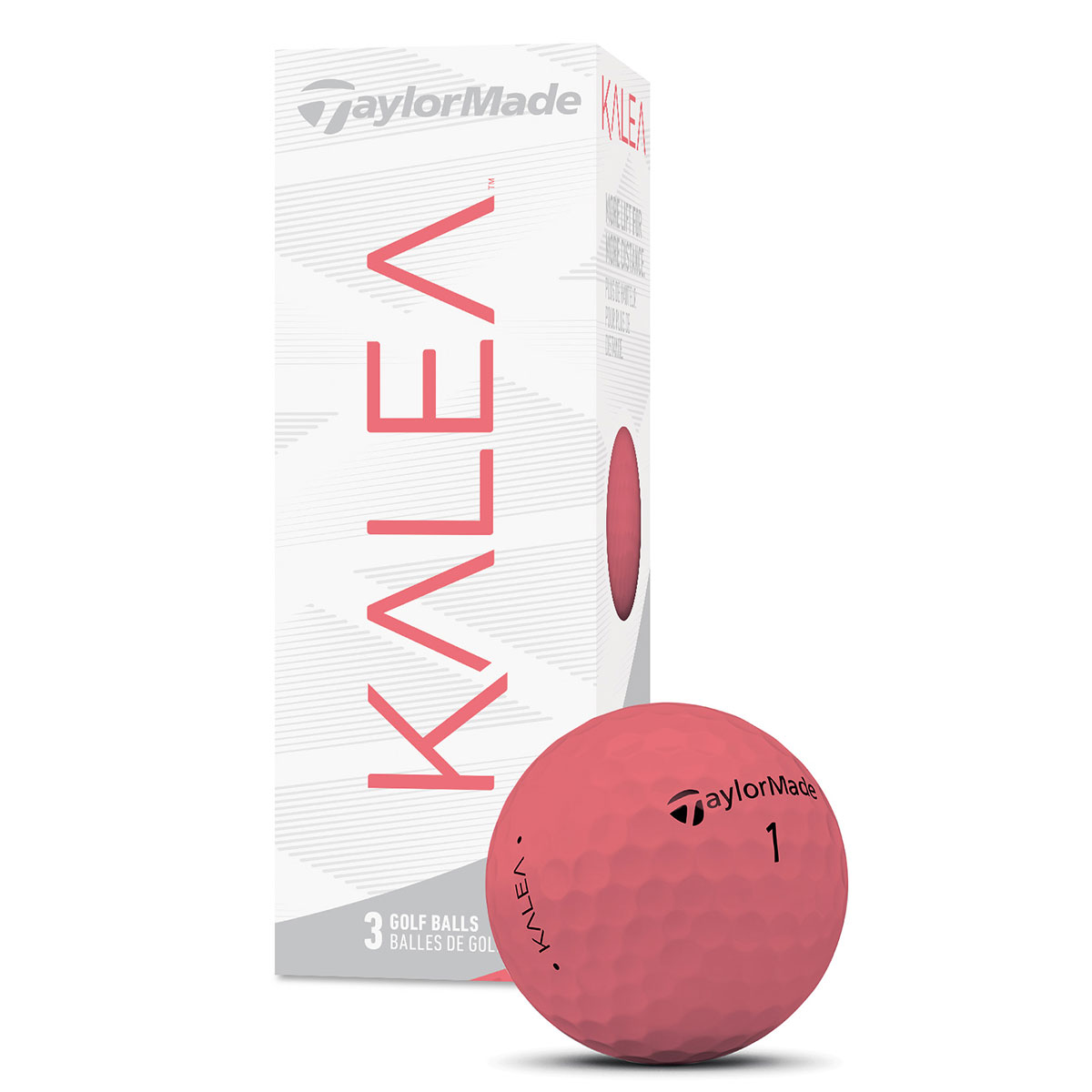 Картинка Мячи TaylorMade Kalea (Персиковые) от магазина Гольф Маркет - магазин товаров для гольфа