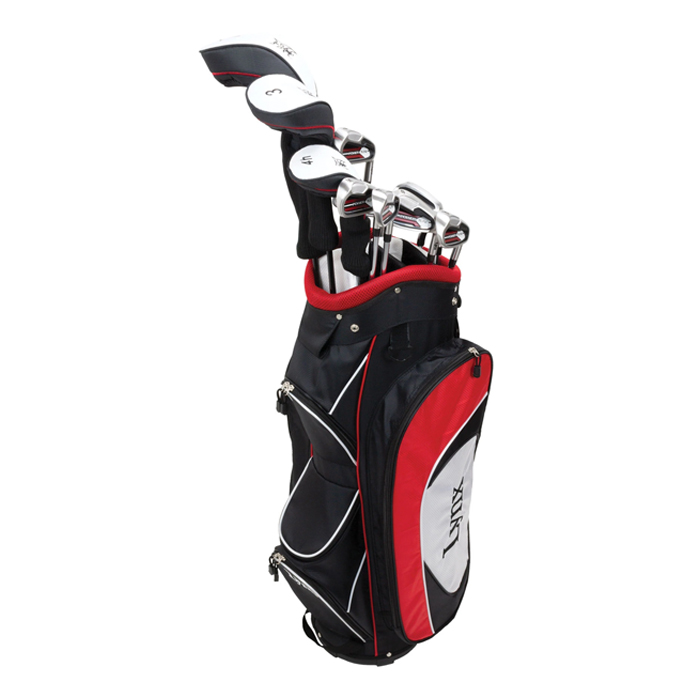 Набор клюшек Lynx Golf Men's Set + Black/Red Cart Bag