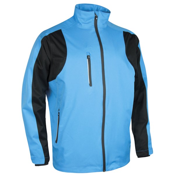 Картинка Куртка Sunderland Quebec Azure Blue/Black от магазина Гольф Маркет - магазин товаров для гольфа