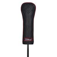 Картинка Чехол для вуда Titleist Leather Headcover Jet Black от магазина Гольф Маркет - магазин товаров для гольфа