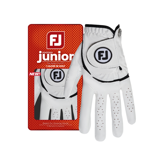 Картинка Перчатка детская FJ Junior White LH от магазина Гольф Маркет - магазин товаров для гольфа