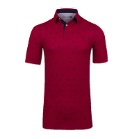 Картинка Поло KJUS Golfer S/S Cardinal/Atlanta Blue от магазина Гольф Маркет - магазин товаров для гольфа