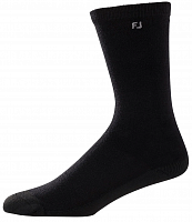 Картинка Носки женские FJ ProDry Lightweight Crew Black от магазина Гольф Маркет - магазин товаров для гольфа