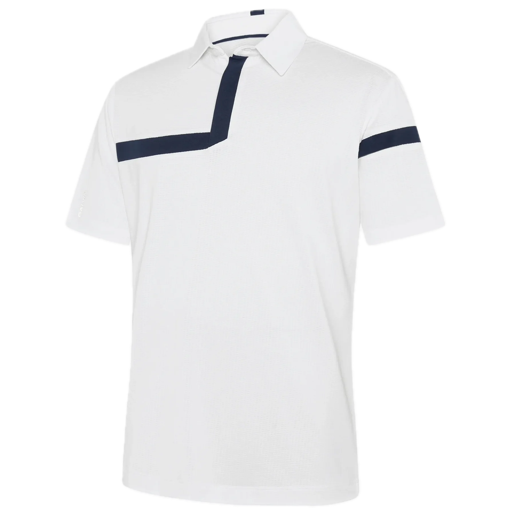 Картинка Поло GG Morley White/Navy от магазина Гольф Маркет - магазин товаров для гольфа