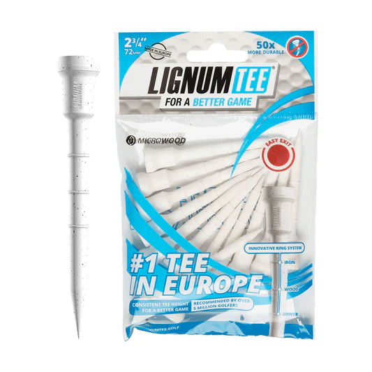 Ти пластиковые Lignum Tees 72mm (12 шт) White