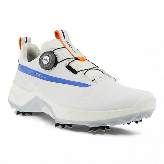 Ботинки ECCO Golf Biom G5 Boa White/Blue