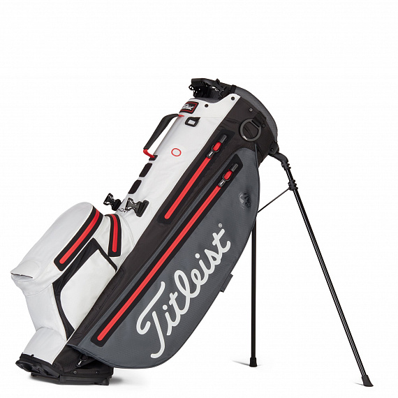 Бэг Titleist Players 4+ StaDry Charcoal/White/Red